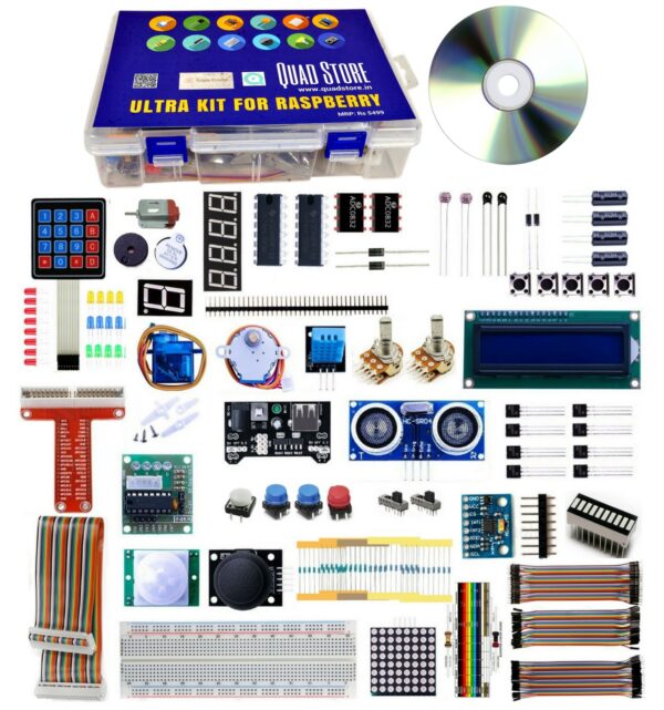 [Discontinued] Quad Store - Ultra kit for Raspberry Pi 3 Model B+, B and 2 (Without Raspberry)