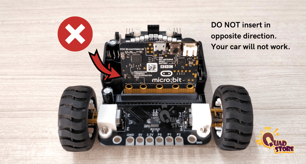 Microbit SmartCar - Obstacle Avoidance - Quad Store