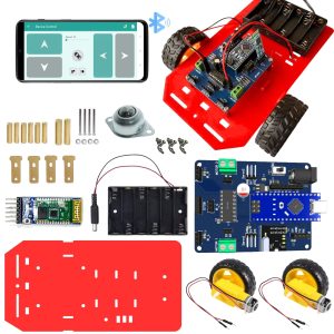 Bluetooth Controlled Robot Car kit